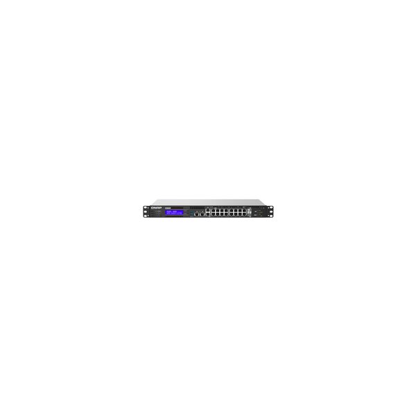 QNAP QGD-1602P - Managed - 2.5G Ethernet - Vollduplex - Power over Ethernet (PoE) - Rack-Einbau