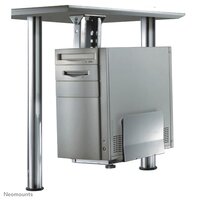 Neomounts CPU-D200SILVER CPU-Halter - max 30 kg - universal - Tischmontierte CPU-Halterung - 30 kg - Silber - Stahl - Taiwan - 230 mm