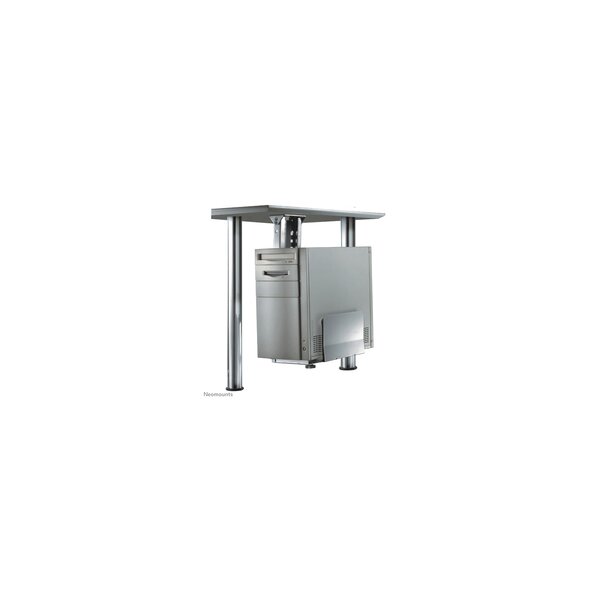 Neomounts CPU-D200SILVER CPU-Halter - max 30 kg - universal - Tischmontierte CPU-Halterung - 30 kg - Silber - Stahl - Taiwan - 230 mm