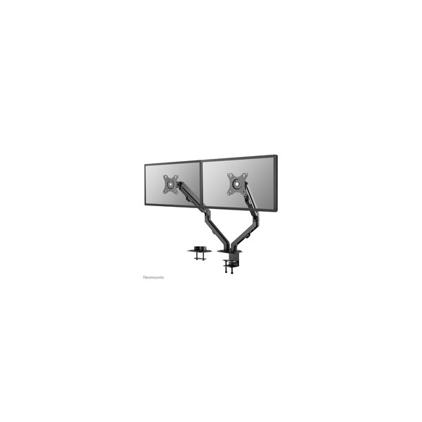 Neomounts FPMA-D650DBLACK Monitorarm 17-27" - Schraubenfeder - Klemme/Durchführung - 43,2 cm (17") - 68,6 cm (27") - 100 x 100 mm - Höhenverstellung - Schwarz