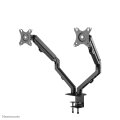 Neomounts FPMA-D650DBLACK Monitorarm 17-27" - Schraubenfeder - Klemme/Durchführung - 43,2 cm (17") - 68,6 cm (27") - 100 x 100 mm - Höhenverstellung - Schwarz