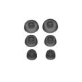 Jabra EarGels for Elite 7 Pro/Active and Evolve 2 Buds - Ohrstöpsel-Aufsätze - Silikon - Schwarz