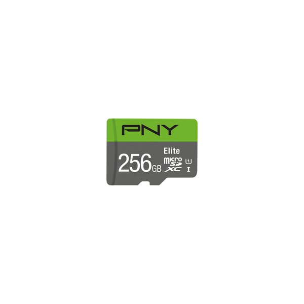 PNY Elite - 256 GB - MicroSDXC - Klasse 10 - UHS-I - Class 1 (U1) - V10