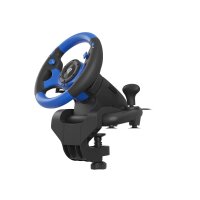natec Gaming Lenkrad Seaborg 350 für PC/Xbox/PS - Lenkrad - 15 Tasten