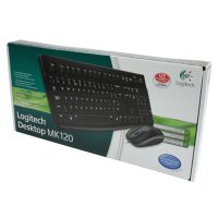 Logitech LGT-MK120-US, Kabelgebunden, USB, Mechanischer...