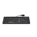 GETT CleanType Easy Basic - Volle Größe (100%) - Kabelgebunden - USB - Schwarz