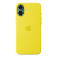 Apple iPhone 16 Plus Silikon Case mit MagSafe – Sternfrucht, Cover, Apple, iPhone 16 Plus, 17 cm (6.7"), Gelb