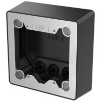 Axis 02066-001 - Aufputzdose - Schwarz - Edelstahl - Axis - Aluminium - Wand - IK10