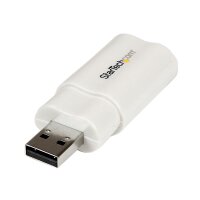 StarTech.com USB Audio Adapter - Externe USB Soundkarte -...