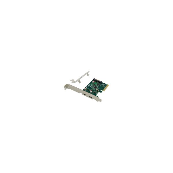 Conceptronic PCI Express Card 2xPort USB 3.2 Gen2 Typ-C sw - Serial ATA - SATA