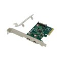Conceptronic PCI Express Card 2xPort USB 3.2 Gen2 Typ-C sw - Serial ATA - SATA