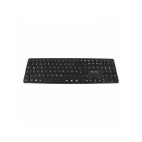 V7 Bluetooth Tastatur KW550DEBT, 2,4 GHz Dualmodus, Deutsch QWERTZ – Schwarz, Volle Größe (100%), Verkabelt & Kabellos, USB + Bluetooth, QWERTZ, Schwarz