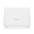 ZyXEL DX3301-T0 - Wi-Fi 6 (802.11ax) - Dual-Band (2,4 GHz/5 GHz) - Eingebauter Ethernet-Anschluss - ADSL - Weiß - Tabletop-Router