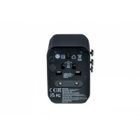 Verbatim 49545, Universal, Universal, Typ A, Typ B, Typ C (Euro-Stecker), Typ E (FR), Typ F, Typ G (VK), Typ I (AU), Typ J (CH), Typ L..., Typ A, Typ B, Typ C, Typ D (VK), Typ E (FR), Typ F, Typ G (VK), Typ H (IL), Typ I (AU), Typ J..., 100 - 250 V, 50 -