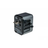 Verbatim 49545 - Universal - Universal - Typ A - Typ B - Typ C (Euro-Stecker) - Typ E (FR) - Typ F - Typ G (VK) - Typ I (AU) - Typ J (CH) - Typ L... - Typ A - Typ B - Typ C - Typ D (VK) - Typ E (FR) - Typ F - Typ G (VK) - Typ H (IL) - Typ I (AU) - Typ J..