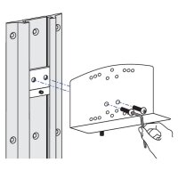 Ergotron Track Mount Bracket Kit for CPU Holders - 500 g...