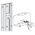 Ergotron Track Mount Bracket Kit for CPU Holders - 500 g - 500 g