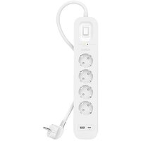 Belkin SRB001VF2M, 525 J, 4 AC-Ausgänge, Weiß, 2 m, 1 Stück(e)