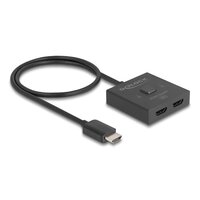 Delock HDMI Switch 2 auf 1 bidirektional 8K - Switch