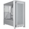 Corsair Frame 4000D Mid-Tower White - Tower - ATX