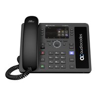 AudioCodes C435HD, IP-Telefon, Schwarz, Kabelgebundenes...