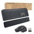 Logitech 920-010928 - Kabellos - RF Wireless + Bluetooth - Scherenschalter - QWERTZ - LED - Graphit