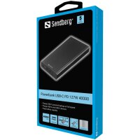 SANDBERG 420-63 - 40000 mAh - Lithium-Ion (Li-Ion) - Schwarz