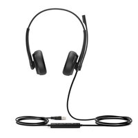 Yealink UH34 Dual UC Headset, Kabelgebunden, Büro/Callcenter, 20 - 20000 Hz, 118 g, Kopfhörer, Schwarz