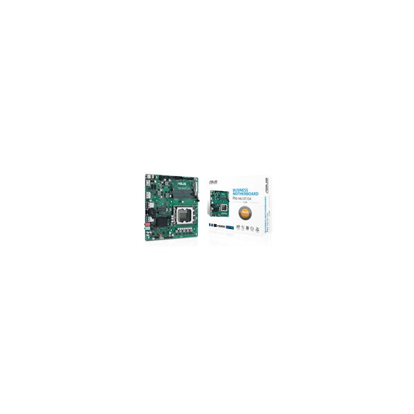 ASUS Pro H610T D4-CSM - Intel - LGA 1700 - Intel® Celeron® - Intel® Core™ i3 - Intel® Core™ i5 - Intel® Core™ i7 - Intel® Core™ i9 - Intel® Pentium® - DDR4-SDRAM - 64 GB - SO-DIMM