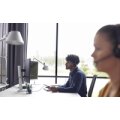 Poly EncorePro 320 Binaurales Headset mit Quick Disconnect TAA - Kabelgebunden - Büro/Callcenter - 105 g - Kopfhörer - Schwarz