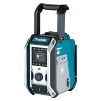 Makita DMR115, Arbeitsort, DAB,DAB+,FM, 87,5 - 108 MHz, 174.928 - 239.2 MHz, Schwarz, Blau, IP65