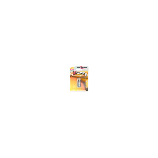 Ansmann X-Power AAAA - 1x 2 - Einwegbatterie - AAAA - Alkali - 1,5 V - 2 Stück(e) - Sichtverpackung
