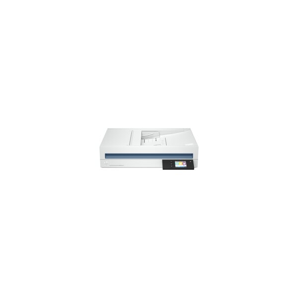 HP Scanjet Enterprise Flow N6600 fnw1 - 216 x 356 mm - 1200 x 1200 DPI - 50 Seiten pro Minute - Flachbett- & ADF-Scanner - Weiß - 7,11 cm (2.8")