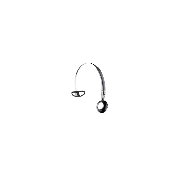 Jabra Biz 2400 Überkopfbügel (Mono) - Stirnband - Schwarz - Chrom