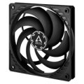 Arctic P12 Slim PWM PST 120 mm PWM Lüfter optimiert für statischen Druck mit integriertem Y-Kabel - Ventilator - 12 cm - 2100 RPM - 0,3 Sone - 41,1 cfm - 71,53 m³/h