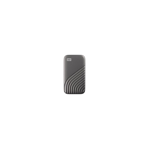 WD My Passport - 2 TB - USB Typ-C - 3.2 Gen 2 (3.1 Gen 2) - 1050 MB/s - Passwortschutz - Grau