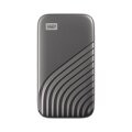 WD My Passport - 2 TB - USB Typ-C - 3.2 Gen 2 (3.1 Gen 2) - 1050 MB/s - Passwortschutz - Grau