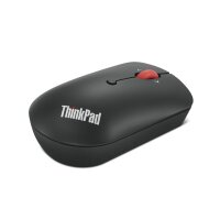 Lenovo ThinkPad USB-C Wireless Compact - Beidhändig - Optisch - RF Wireless - 2400 DPI - Schwarz