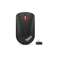 Lenovo ThinkPad USB-C Wireless Compact - Beidhändig - Optisch - RF Wireless - 2400 DPI - Schwarz