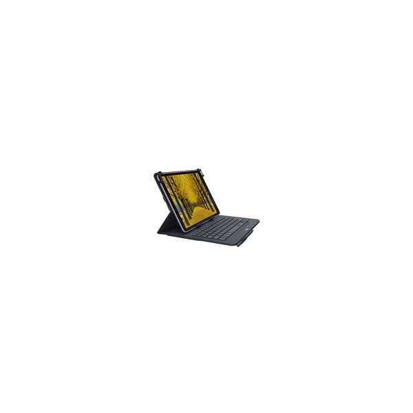 Logitech 920-008337 - QWERTZ - Deutsch - Jede Marke - {loc-value} - Schwarz - 25,4 cm (10")