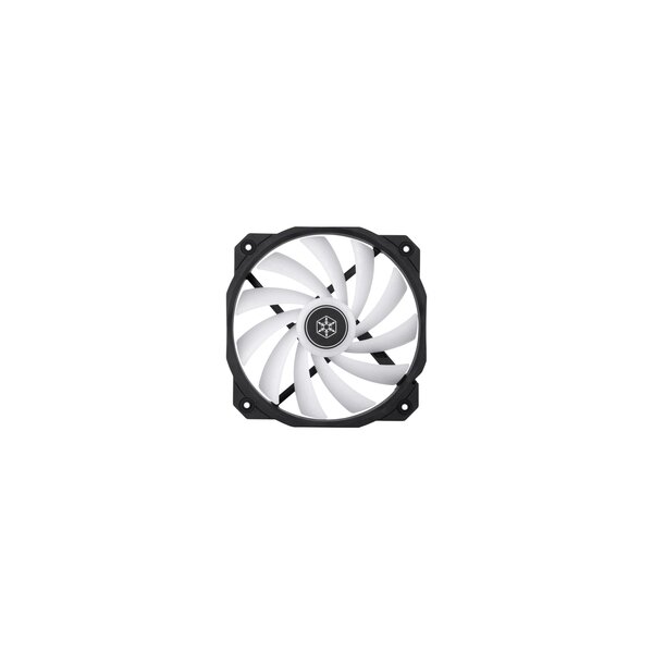 SilverStone SF160B-ARGB schwarz 160 mm - Gehäuse-Lüfter - 38,1 dB