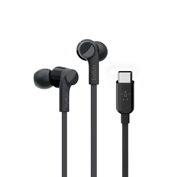 Belkin ROCKSTAR - Kabelgebunden - Anrufe/Musik - Kopfhörer - Schwarz