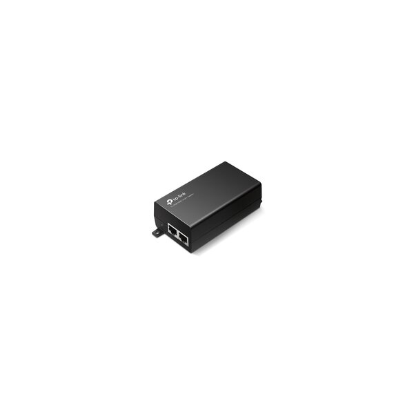TP-LINK PoE+ Injector - Gigabit Ethernet - 10,100,1000 Mbit/s - 10/100/1000 - IEEE 802.3ab - IEEE 802.3af - IEEE 802.3at - IEEE 802.3i - IEEE 802.3u - Cat3 - Cat4 - Cat5 - Cat5e - Schwarz