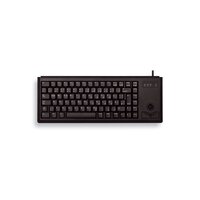 Cherry Slim Line Compact-Keyboard G84-4400 - Tastatur - Optisch - 84 Tasten QWERTY - Schwarz