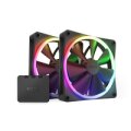 NZXT F140 RGB TWIN - Ventilator - 14 cm - 500 RPM - 1800 RPM - 32,5 dB - 24,85 cfm