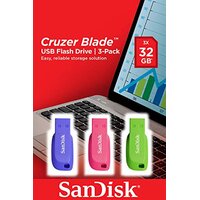 SanDisk Cruzer Blade 3x 32GB - 32 GB - USB Typ-A - 2.0 -...