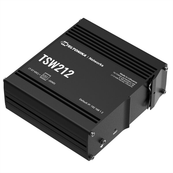 Teltonika TSW212 - Managed - L2 - Gigabit Ethernet (10/100/1000)