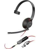 Poly Blackwire 5210 Monaural USB-C Headset+ - Headset - Mono