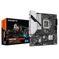Gigabyte H610M GAMING WF DDR4 Mainboard - Unterstützt Intel Core Prozessoren 14th CPUs, 6+1+1 Hybrid Digital VRM, up to 3200MHz DDR4, 2xPCIe 3.0 M.2, Wi-Fi 802.11ac, GbE LAN , USB 3.2 Gen 1, Intel, LGA 1700, Intel® Celeron®, Intel® Core™ i3, Intel® Core™