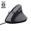 Trust Bayo II - Vertikale Maus - ergonomisch - Maus - 2.400 dpi